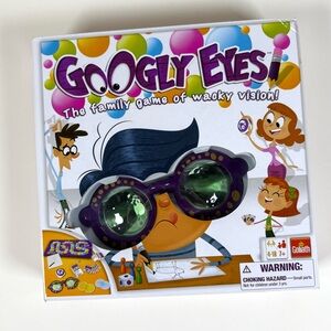 Googly Eyes The Family Game of Wacky Vision Kids Drawing by Goliath COMPLETE